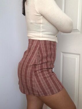 Wilfred New Classic Check Mini Skirt